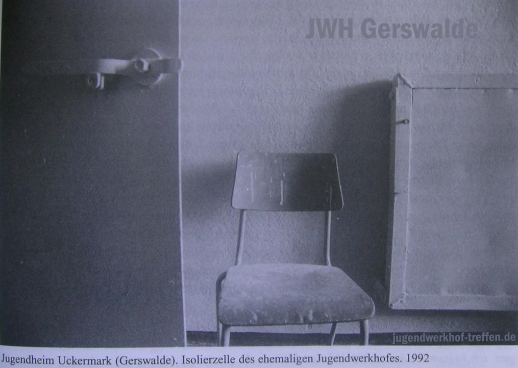 Arrestzelle Jugendwerkhof Gerswalde Arrestzelle Jugendwerkhof Gerswalde